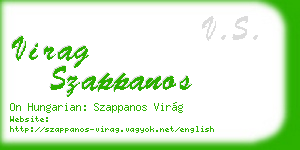 virag szappanos business card